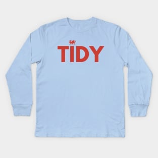 Tidy Cymru Kids Long Sleeve T-Shirt